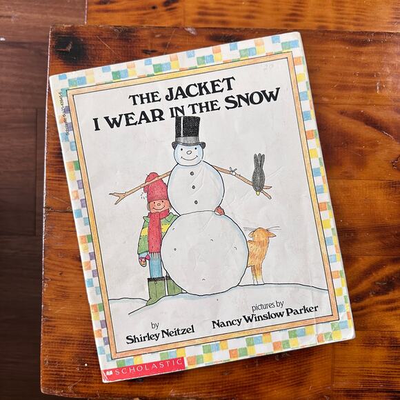 Vintage 1990 The Jacket I Wear In The Snow Paperback Book - Picture 1 of 7
